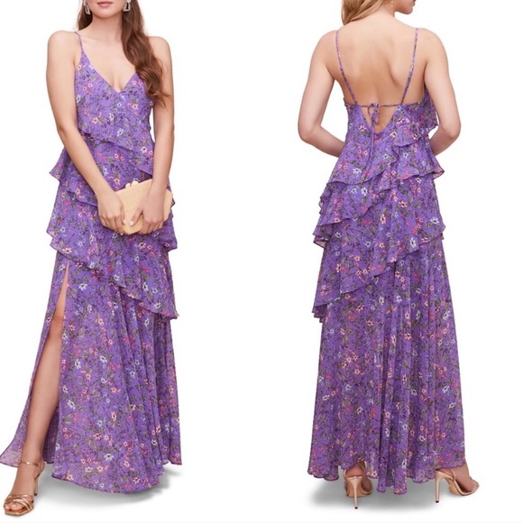 Astr Dresses & Skirts - ASTR the Label Tiered Floral Maxi Dress